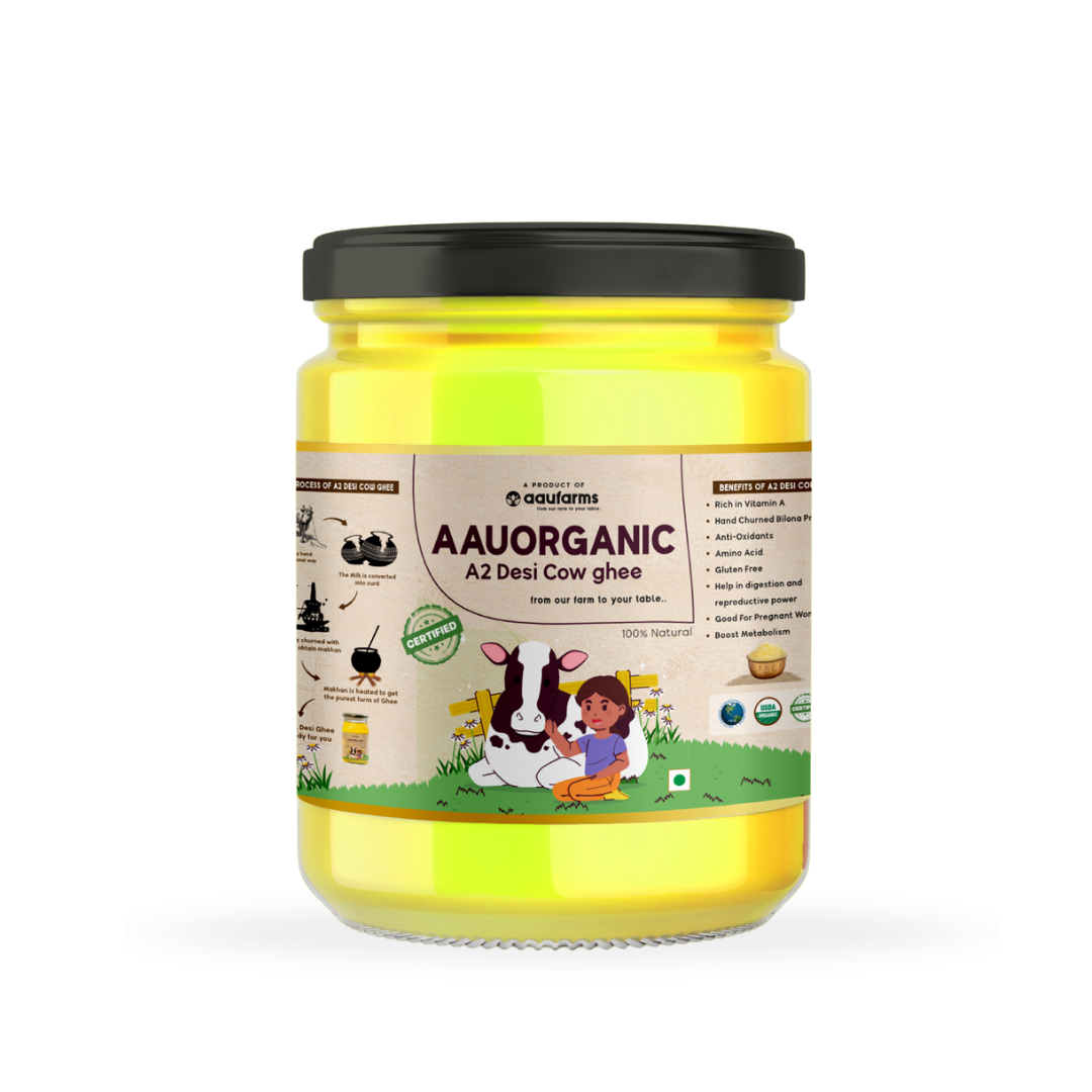 A2 DESI COW GHEE - MADE FROM CURD